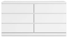 Onita - White - Six Drawer Dresser