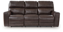 Crossplex - Smoke - Power Recline Sofa With Adjustable Headrest