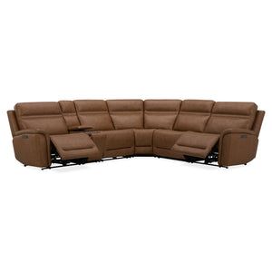 Cooper - 6 Piece Sectional - Brown