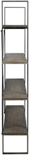 Gilesgrove - Black / Gray - Bookcase