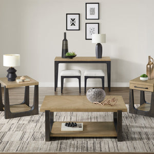 Sutton Place - End Table - Caramel / Cocoa