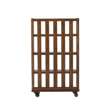 Arlington House - Open Bookcase - Dark Brown