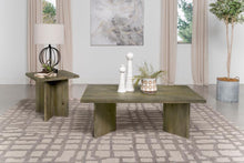 Andando - Square Solid Wood End Table - Mango Brown