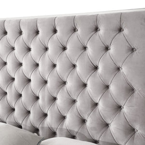 Lacey - King Bed Kit - Silver Gray