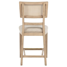 Kailani - Radio Weave Cane Counter Dining Side Chair (Set of 2) - Beige Oak