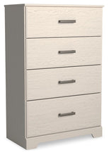 Stelsie - Four Drawer Chest - White