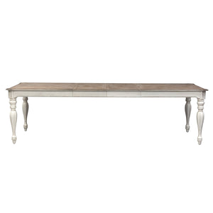 Magnolia Manor - Rectangular Leg Dining Table - White