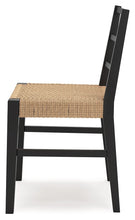 Isanti - Dining Room Side Chair (Set of 2) - Light Brown / Black