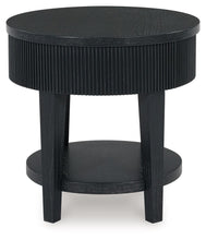 Marstream - Round End Table - Black