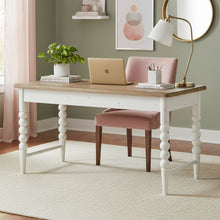 Turnberry Park - Writing Desk - Washed White & Toasted Oat