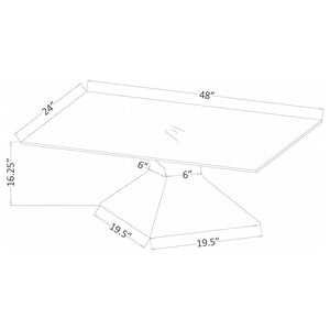 Jenny - Rectangular Coffee Table Set