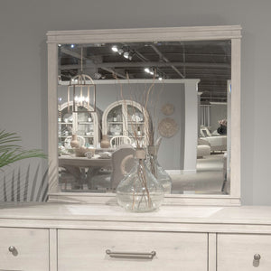 New Haven - Mirror - White