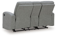 Gauntlet - Sterling - Double Recline Loveseat With Console