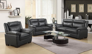Arabella - Upholstered Padded Arm Sofa - Gray