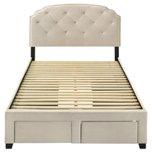 Marianna - 4-Drawer Upholstered Storage Bed