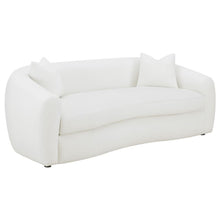 Isabella - Faux Sheepskin Upholstered Sofa Set