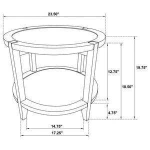 Camillo - Round Solid Wood Table