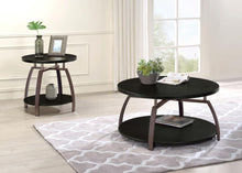Dacre - Round Engineered Wood Top Table