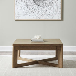 Ballentine - Square Cocktail Table - Brown