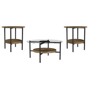 Delfin - Round Coffee Table Set