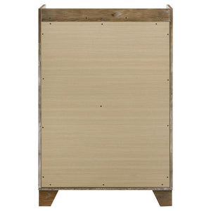 Henderson - 5-Drawer Bedroom Chest Of Drawers - Medium Oak