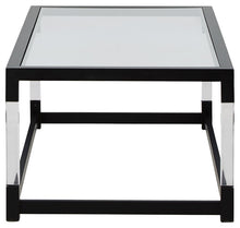 Nallynx - Metallic Gray - Rectangular Cocktail Table