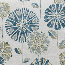 Flower Power - Accent Chair - Cascade Teal