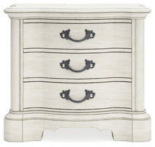 Arlendyne - Three Drawer Night Stand - Antique White