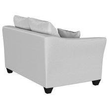 Salizar - Upholstered Flared Arm Loveseat - Sand