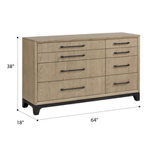 Sutton Place - Dresser - Caramel / Cocoa