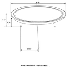 Zoe - Round Mango Wood Table