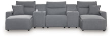 Modmax II - Reclining Sectional - Salt And Pepper