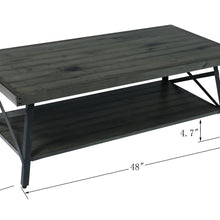 Chandler - Cocktail Table - Antique Gray