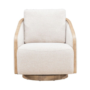 Nora - Upholstered Swivel Accent Chair