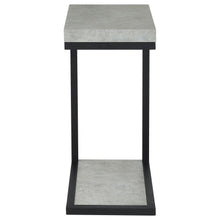Beck - Engineered Wood C-Shape Sofa Side Table