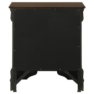 Louis Philippe - Two-drawer Nightstand