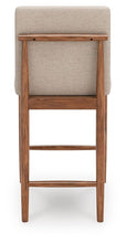 Isanti - Upholstered Barstool (Set of 2) - Light Brown