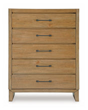 Sherbana - Five Drawer Chest - Light Brown