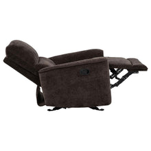 Navarro - Chenille Upholstered Glider Recliner