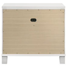 Marmore - 2-Drawer Nightstand Bedside Table - White
