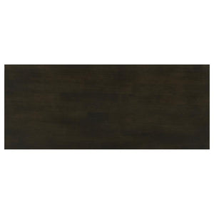 Rachelle - 2-Shelf Wood Entryway Console Table - Deep Merlot