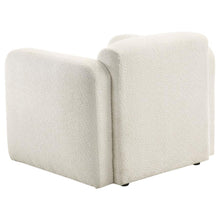 Dorset - Fabric Upholstered Round Track Arm Accent Chair