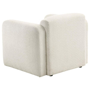 Dorset - Fabric Upholstered Round Track Arm Accent Chair