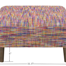 Jax - Ottoman Festive - Multicolor