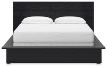 Londer - Black - California King Panel Bed
