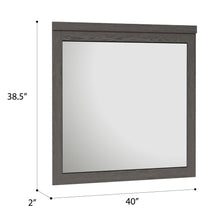 Thompson - Mirror - Stone Brown