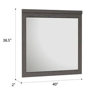 Thompson - Mirror - Stone Brown