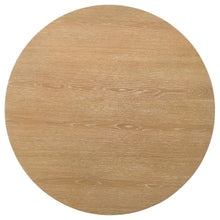 Ottowa - Round Wood Table With Shelf