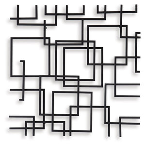Aadanton - Black - Wall Decor