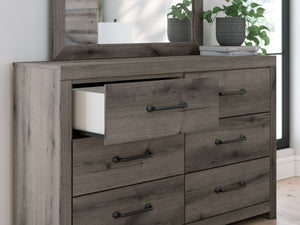 Graystorm - Brown Gray - Dresser And Mirror